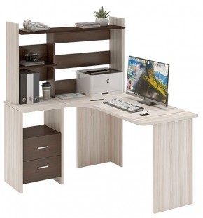 Стол компьютерный Домино Lite СКЛ-Угл130+НКЛ-120 в Коротчаево - korotchaevo.mebel24.online | фото 2