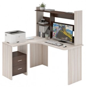 Стол компьютерный Домино Lite СКЛ-Угл130+НКЛ-130 в Коротчаево - korotchaevo.mebel24.online | фото 2