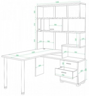 Стол компьютерный СР-420/150 в Коротчаево - korotchaevo.mebel24.online | фото 2