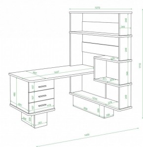 Стол компьютерный СР-520 в Коротчаево - korotchaevo.mebel24.online | фото 2