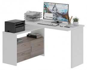 Стол письменный Домино Lite СКЛ-ПРЯМ130+ТБЛ в Коротчаево - korotchaevo.mebel24.online | фото 3