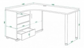 Стол письменный Домино СР-145СМ в Коротчаево - korotchaevo.mebel24.online | фото 5