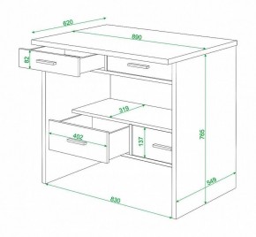 Стол письменный Живой дизайн СК-12 в Коротчаево - korotchaevo.mebel24.online | фото 2