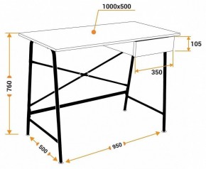 Стол письменный WD-12 в Коротчаево - korotchaevo.mebel24.online | фото 10
