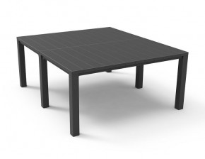 Стол раскладной Джули (Julie Double table 2 configurations) Графит в Коротчаево - korotchaevo.mebel24.online | фото 3