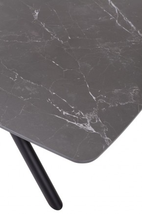 Стол RIVOLI 140 MATT BLACK MARBLE SOLID CERAMIC / BLACK, ®DISAUR в Коротчаево - korotchaevo.mebel24.online | фото 10