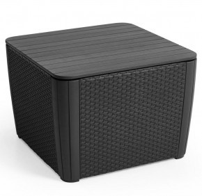 Стол-сундук Лузон Плюс (Luzon Plus Flat Wicker), графит в Коротчаево - korotchaevo.mebel24.online | фото 3