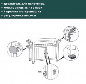 Столик для барбекю 207 Л (Unity XL 207L) в Коротчаево - korotchaevo.mebel24.online | фото 9