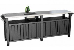 Столик для барбекю 415 Л (Unity Chef 415 L) графит в Коротчаево - korotchaevo.mebel24.online | фото 3