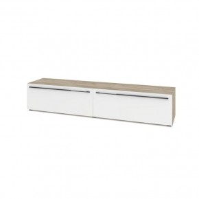 СТОУН С72 Тумба ТВ (серый дуб/белый) в Коротчаево - korotchaevo.mebel24.online | фото