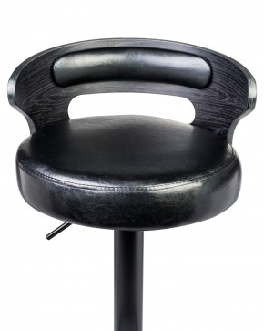 Стул барный DOBRIN FRED BLACK, чёрное дерево, чёрный в Коротчаево - korotchaevo.mebel24.online | фото 5