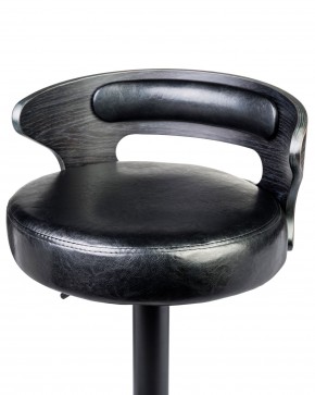 Стул барный DOBRIN FRED BLACK, чёрное дерево, чёрный в Коротчаево - korotchaevo.mebel24.online | фото 6