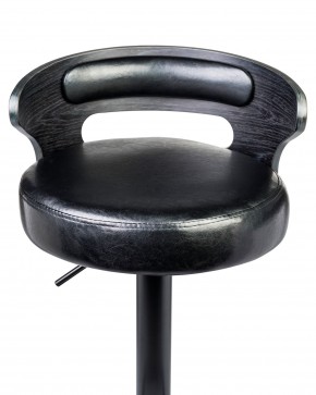 Стул барный DOBRIN FRED BLACK, чёрное дерево, чёрный в Коротчаево - korotchaevo.mebel24.online | фото 8