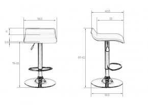 Стул барный DOBRIN TOMMY, красный в Коротчаево - korotchaevo.mebel24.online | фото 8
