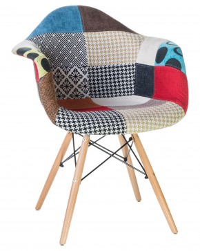 Стул обеденный DOBRIN DAW PATCHWORK, цвет сиденья мозаика в Коротчаево - korotchaevo.mebel24.online | фото