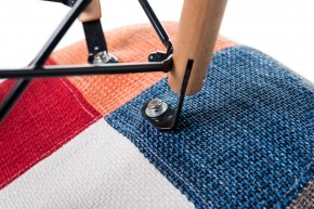 Стул обеденный DOBRIN DAW PATCHWORK, цвет сиденья мозаика в Коротчаево - korotchaevo.mebel24.online | фото 8