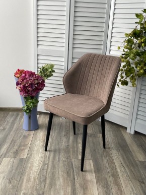 Стул VENA, цвет B5 Капучино, велюр / черный каркас М-City в Коротчаево - korotchaevo.mebel24.online | фото 2