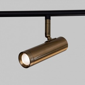 Светильник на штанге Eurosvet Epiphania 20252/6 LED черный/латунь в Коротчаево - korotchaevo.mebel24.online | фото 4