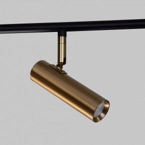 Светильник на штанге Eurosvet Epiphania 20252/6 LED черный/латунь в Коротчаево - korotchaevo.mebel24.online | фото 5