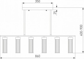 Светильник на штанге Eurosvet Oriens 60166 латунь в Коротчаево - korotchaevo.mebel24.online | фото 3