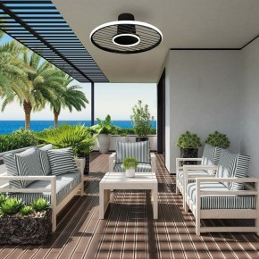 Светильник с вентилятором Mantra Soho 8721 в Коротчаево - korotchaevo.mebel24.online | фото 2