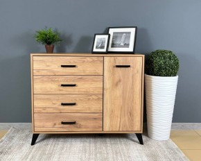 СВЕТЛАНА LOFT Комод-тумба  (дуб золотой) в Коротчаево - korotchaevo.mebel24.online | фото