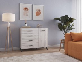 СВЕТЛАНА LOFT Комод-тумба (сосна белая loft) в Коротчаево - korotchaevo.mebel24.online | фото 3