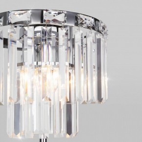 Торшер Eurosvet Elegante 01137/3 хром/прозрачный хрусталь Strotskis в Коротчаево - korotchaevo.mebel24.online | фото 4