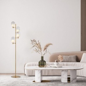Торшер Eurosvet Loona 01161/4 латунь в Коротчаево - korotchaevo.mebel24.online | фото 3