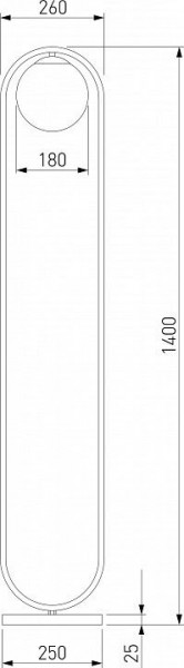 Торшер Eurosvet Ringo 01139/1 хром в Коротчаево - korotchaevo.mebel24.online | фото 2
