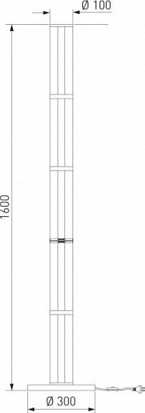 Торшер Eurosvet Stark 80537/1 латунь в Коротчаево - korotchaevo.mebel24.online | фото 5