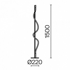 Торшер Maytoni Tau MOD166FL-L15B3K в Коротчаево - korotchaevo.mebel24.online | фото 4