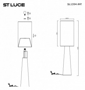 Торшер ST-Luce Jackie SL1354.605.01 в Коротчаево - korotchaevo.mebel24.online | фото 5