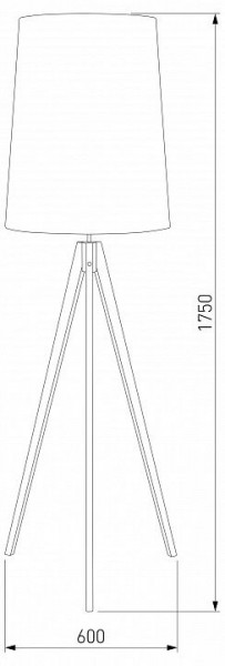 Торшер TK Lighting Walz 5599 Walz в Коротчаево - korotchaevo.mebel24.online | фото 2