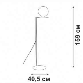 Торшер Vitaluce V3033 V3033-1/1P в Коротчаево - korotchaevo.mebel24.online | фото 4