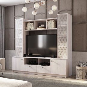 Центральная секция Зарина ЦС-01 (ясень белый) в Коротчаево - korotchaevo.mebel24.online | фото