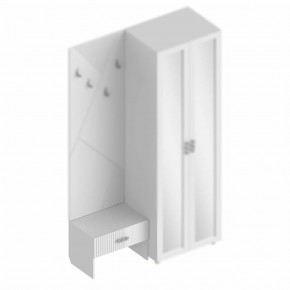 Тумба для обуви с 1 ящиком без дна "Сандра" в Коротчаево - korotchaevo.mebel24.online | фото 2