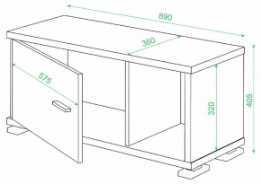 Тумба комбинированная Домино СБ-30/1 в Коротчаево - korotchaevo.mebel24.online | фото 3