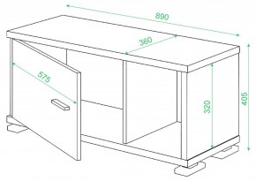 Тумба комбинированная СБ-30/1 в Коротчаево - korotchaevo.mebel24.online | фото 2