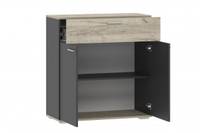 Тумба НМ 013.77 "Санти" (Антрацит/Крафт Серый) в Коротчаево - korotchaevo.mebel24.online | фото 2