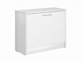 Тумба ОРИОН с одной полкой для обуви, цвет белый в Коротчаево - korotchaevo.mebel24.online | фото