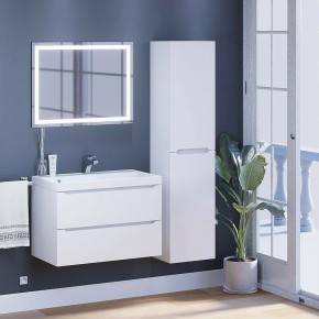 Тумба под раковину Uperwood Tanos 80 см, подвесная, белая матовая в Коротчаево - korotchaevo.mebel24.online | фото 11