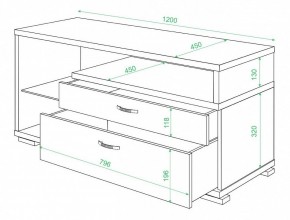 Тумба под ТВ Домино нельсон ТК-10М в Коротчаево - korotchaevo.mebel24.online | фото 2