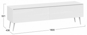 Тумба под ТВ Глосс СМ-319.03.011 в Коротчаево - korotchaevo.mebel24.online | фото 5