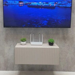 Тумба подвесная под ТВ LINES MTV1-MA 750 Бежевый (Леда-М 10.1.5) в Коротчаево - korotchaevo.mebel24.online | фото 5