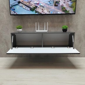 Тумба подвесная под ТВ LINES MTV4-MA 1150 Темно-серый (Графит-M 10.1.25) в Коротчаево - korotchaevo.mebel24.online | фото 3