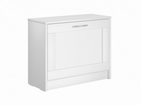 Тумба СИРИУС с откидной полкой для обуви, цвет белый в Коротчаево - korotchaevo.mebel24.online | фото