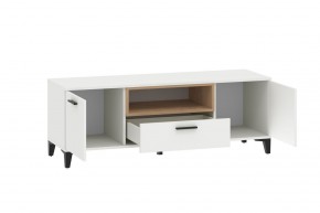 Тумба ТВА НМ 013.43 "Bergen" (Белый/Дуб бунратти) в Коротчаево - korotchaevo.mebel24.online | фото 2
