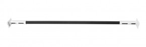 Турник раздвижной 1450-1700 цв. белый-черный FLEXTER PROFI в Коротчаево - korotchaevo.mebel24.online | фото