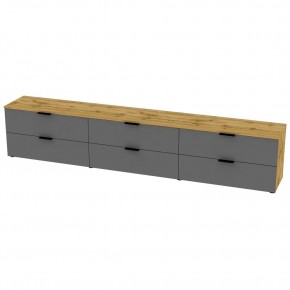 ТВ тумба TV18 (ДВ-Графит) в Коротчаево - korotchaevo.mebel24.online | фото